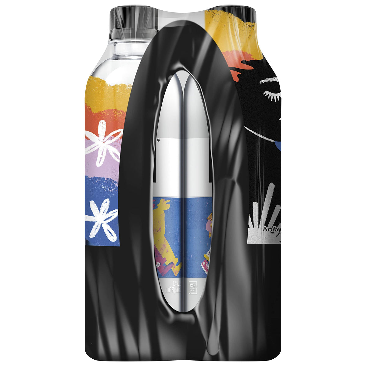 Lifewtr, Premium Purified Water, Ph Balanced With Electrolytes For Taste, 16.9 Fl Oz (Pack Of 6)