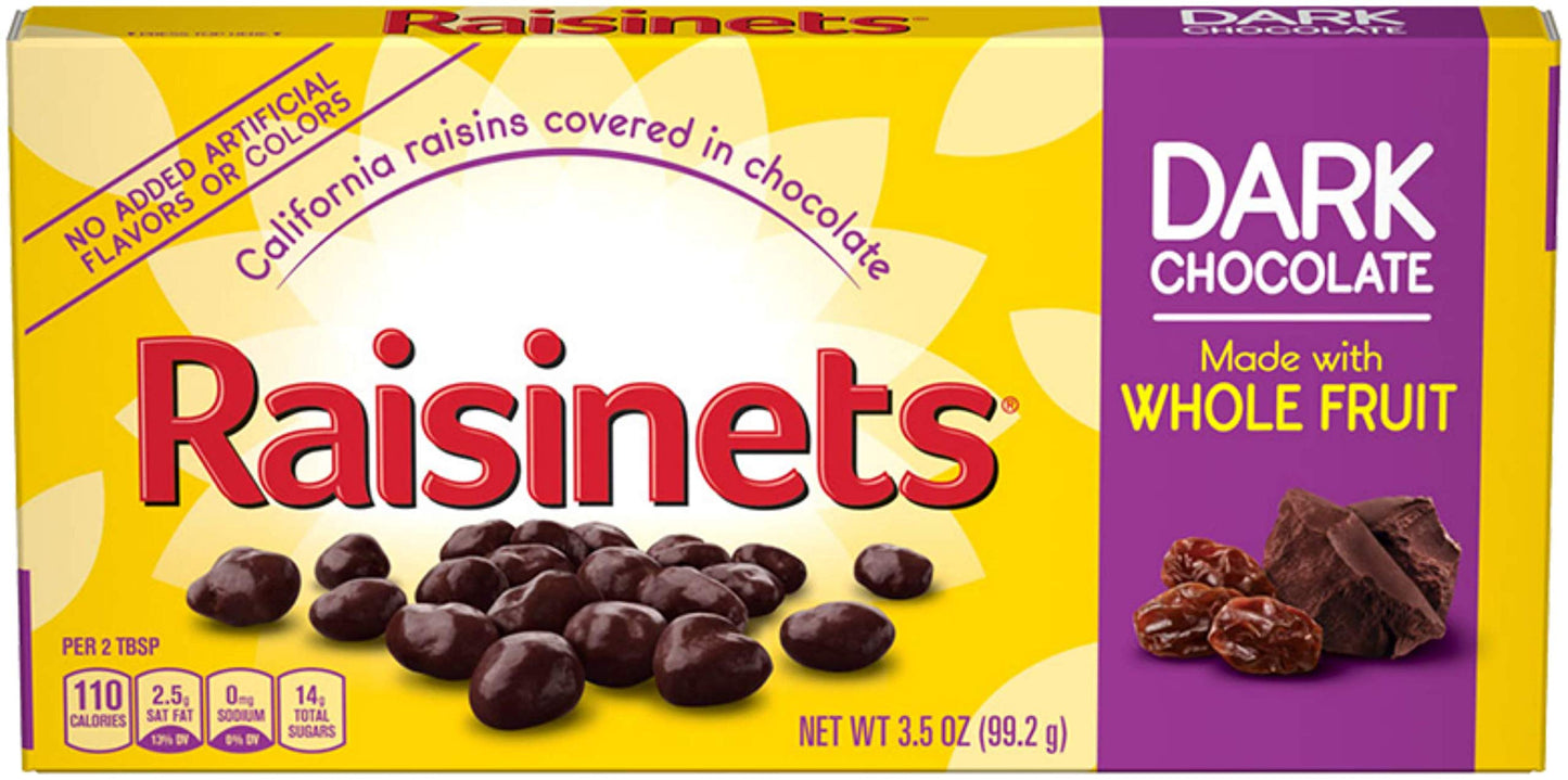 Raisinets Dark Chocolate Video Box, 3.5 Oz