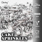 Cobakey Cake Decorating Sprinkles - Metallic & Pearl Mix, 4.23oz, Gray & Silver, Perfect for Cupcakes, Cookies, and Ice Cream