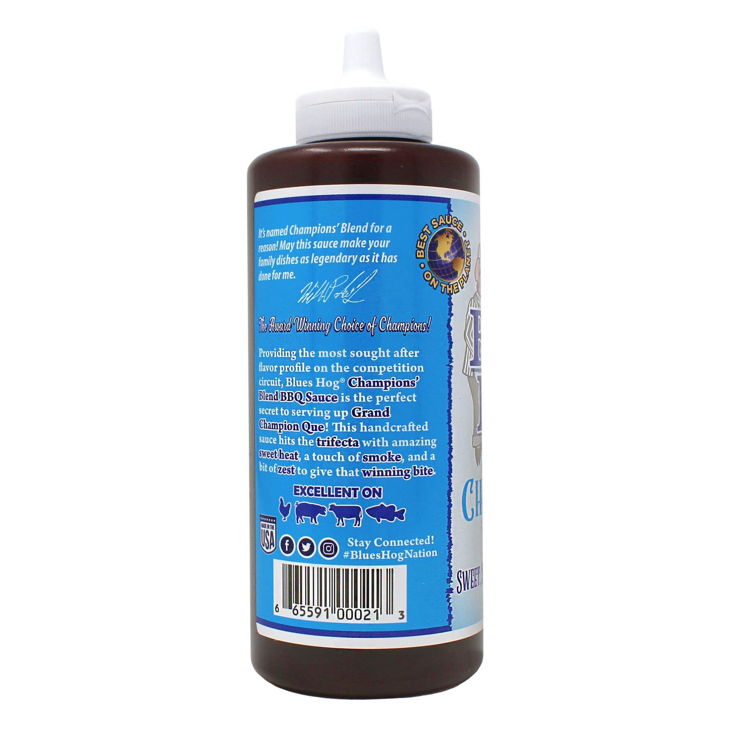 BBQ SAUCE BH CHAMP 24OZ (Pack of 1)