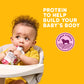 Serenity Kids 7+ Months Beef Pot Roast Bone Broth Puree Baby Food Pouches - Bpa-Free Toddler Pouch W/Grass Fed Beef & Organic Veggies - Clean Label Project Purity Award Certified - 3.5 Oz, 12 Pack
