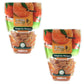 Nutty & Fruity Dried Tangerine Wedges 2 20 Oz Bags