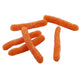 Firstchoicecandy Sweet & Sour Gummy Worms, Multi Flavors And Solid Colors (2 Pound, Sour Orange)