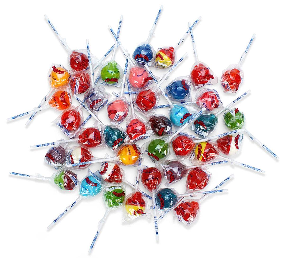 Yummy-Lix Lollipops (Pack of 24, Gourmet Round)