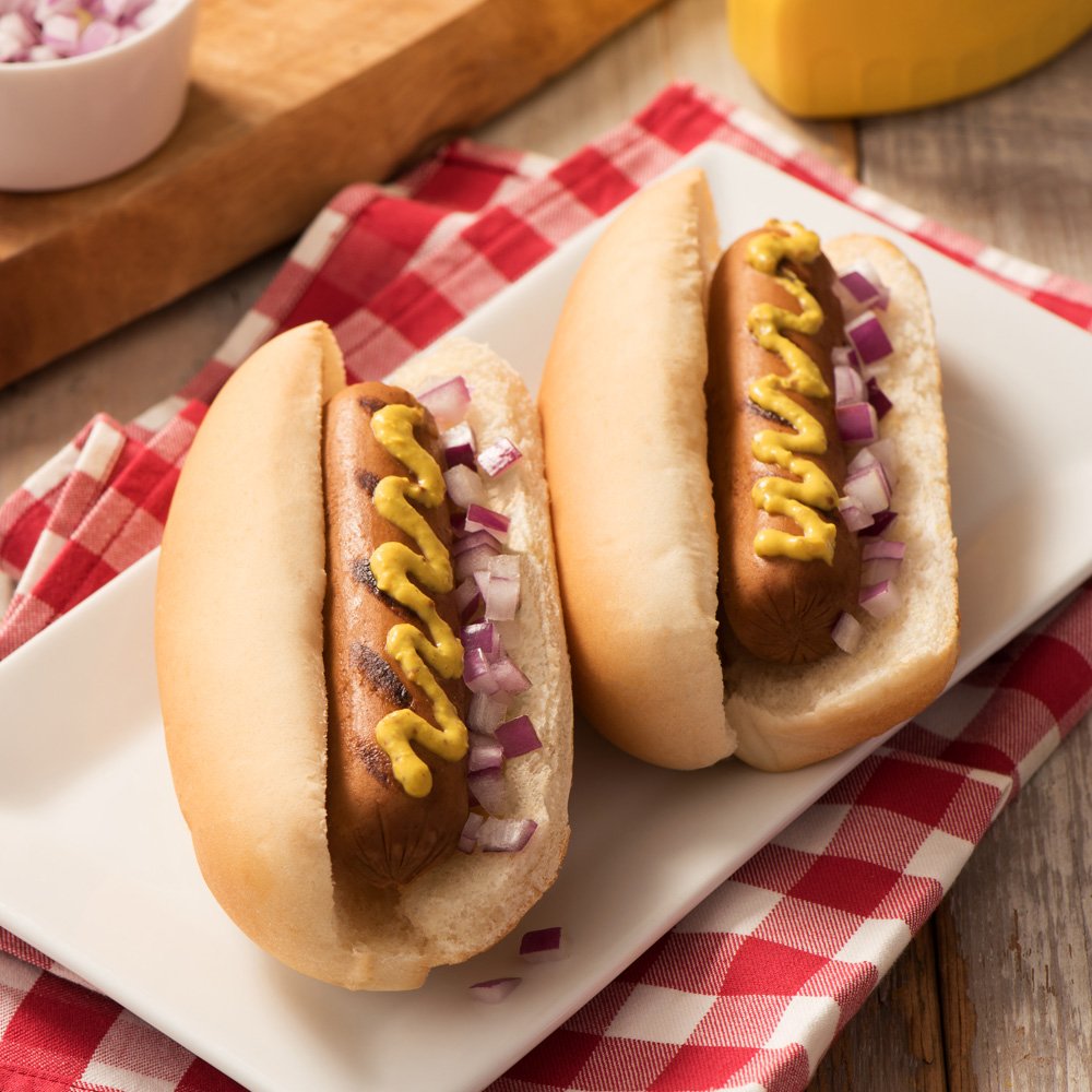 Vegan Meat Hot Dogs Alternative - Loma Linda Big Franks Plant-Based Sausages, Meatless Protein, Vegetarian Frankfurters, Non-GMO