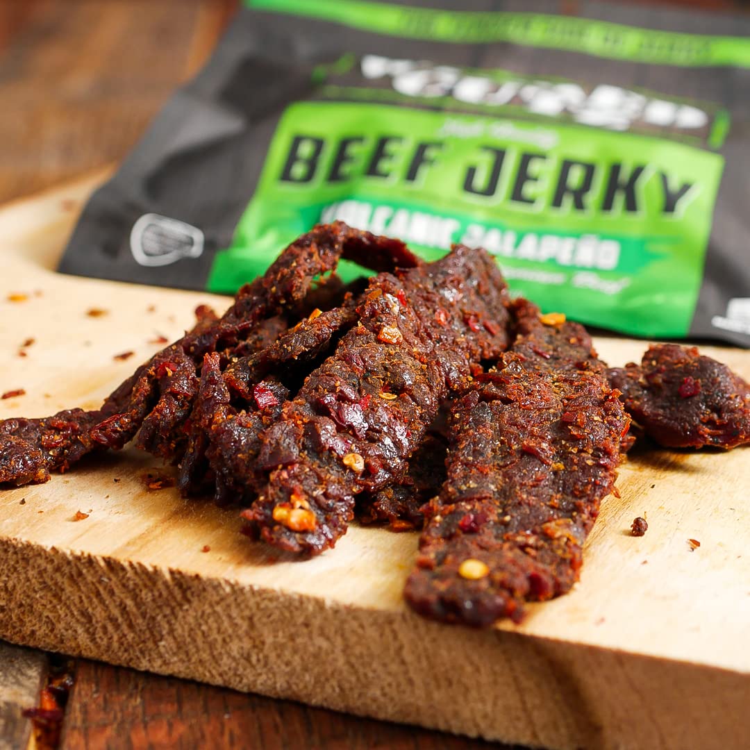 Wicked Cutz Beef Jerky Variety Pack, 5 Bags, 2.75 oz Each, High Protein, Low Carb, Healthy Snacks