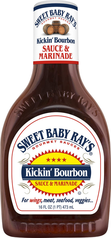 Sweet Baby Rays Sauce and Marinade, Kickin spirit-inspired flavor , 16 OZ