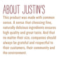 Justins Almond Butter, Gluten-Free, Non-GMO, Keto-Friendly, 16 Ounce Jar, Pack of 1