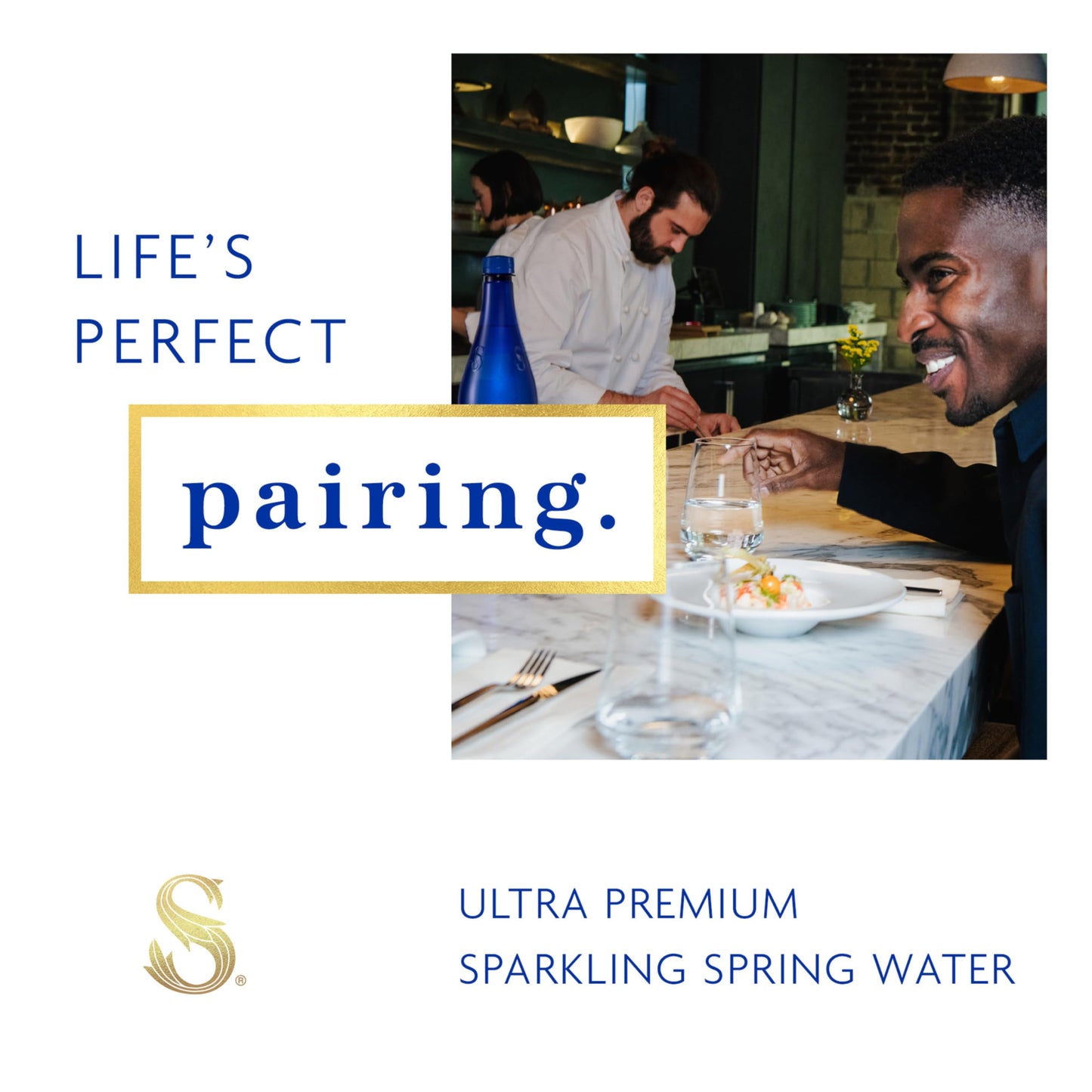 Saratoga Sparkling Spring Water, 12 Fl Oz Bottles, Carbonated, Pack of 24 - Refreshing Natural Beverage