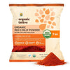 Organic Tattva Red Chili Powder (7 oz/200 gm) - Cold Ground Organic Chili Powder with Natural Oils, Aroma & Color - Powdered Chi