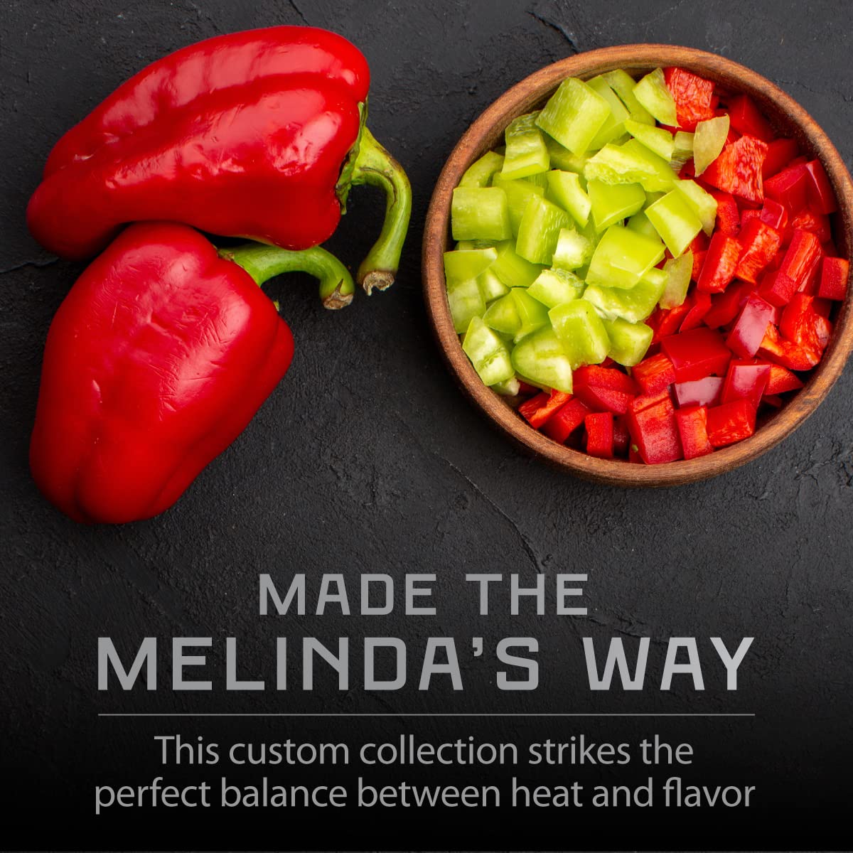 Melindas Inspired by Fire Spicy Ketchup Collection - Gourmet Variety Pack with Real Sugar, No High Fructose Corn Syrup - Include