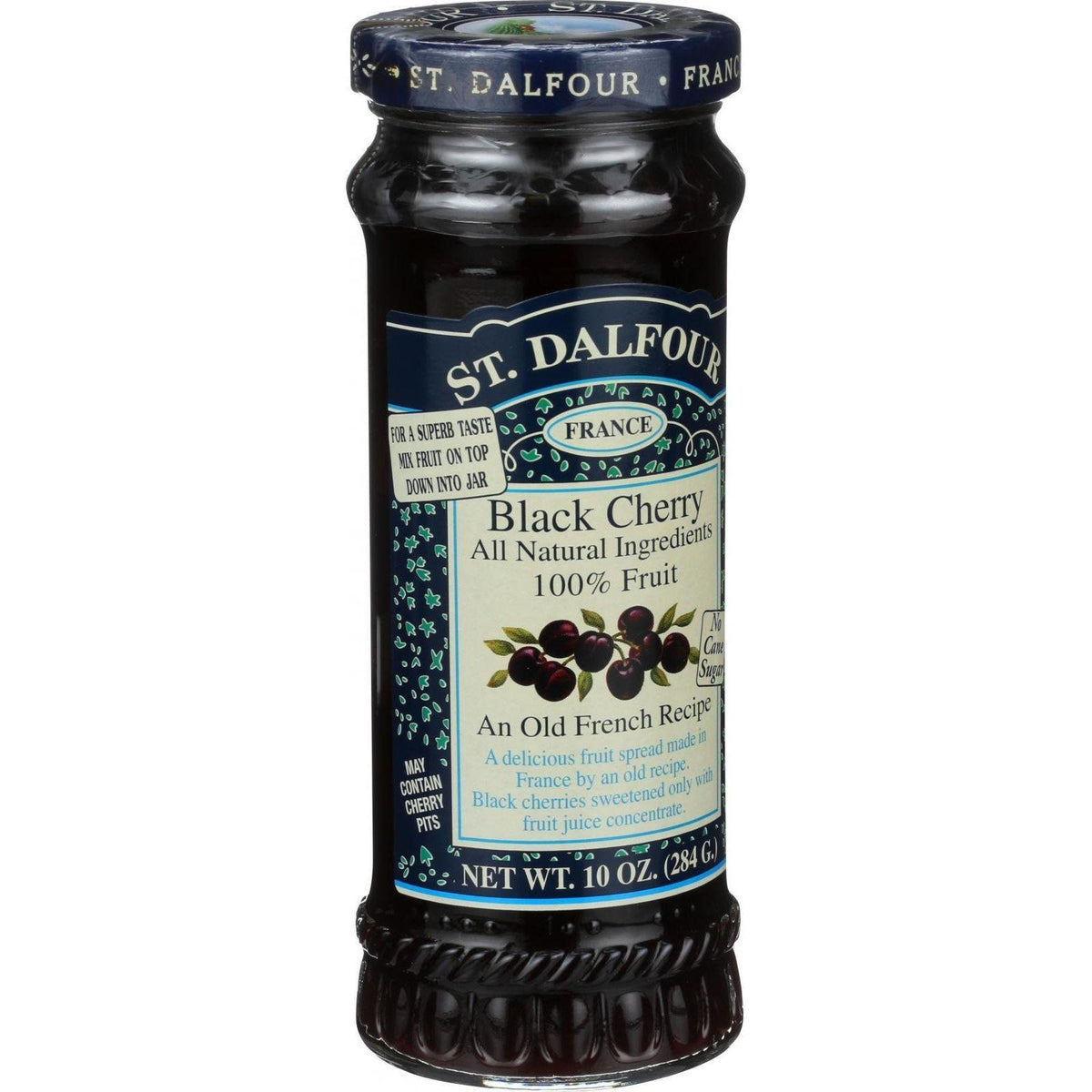 St. Dalfour Black Cherry Conserves, 10 Ounce (Pack Of 6)