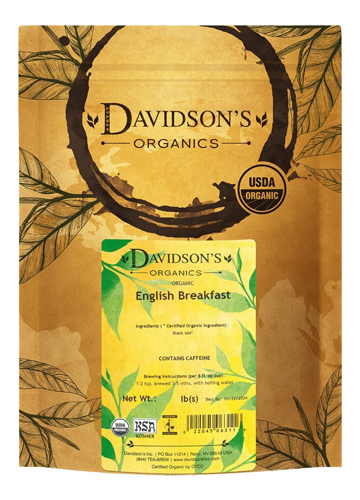 Davidsons Tea Bulk, English Breakfast, 16 Ounce