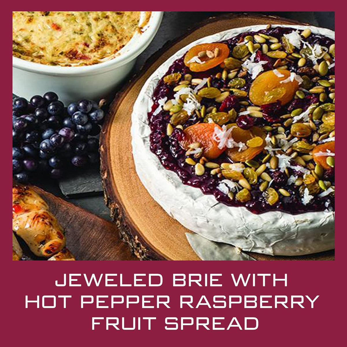 Robert Rothschild Farm Hot Pepper Raspberry Fruit Spread Sweet And Spicy Gourmet Spread 12.7 Oz