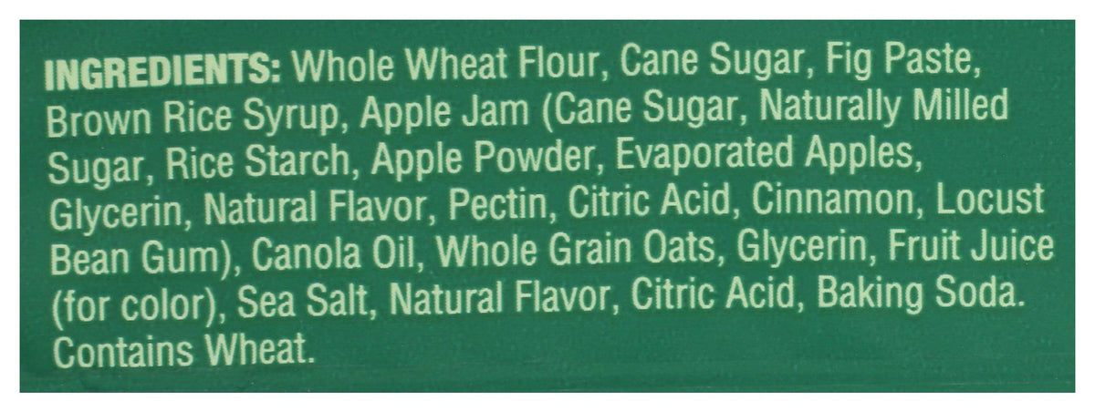 Natures Bakery Stone Ground Whole Wheat Fig Bar - Apple Cinnamon - Case Of 12 - 2 Oz(D0102H5Kmxt)