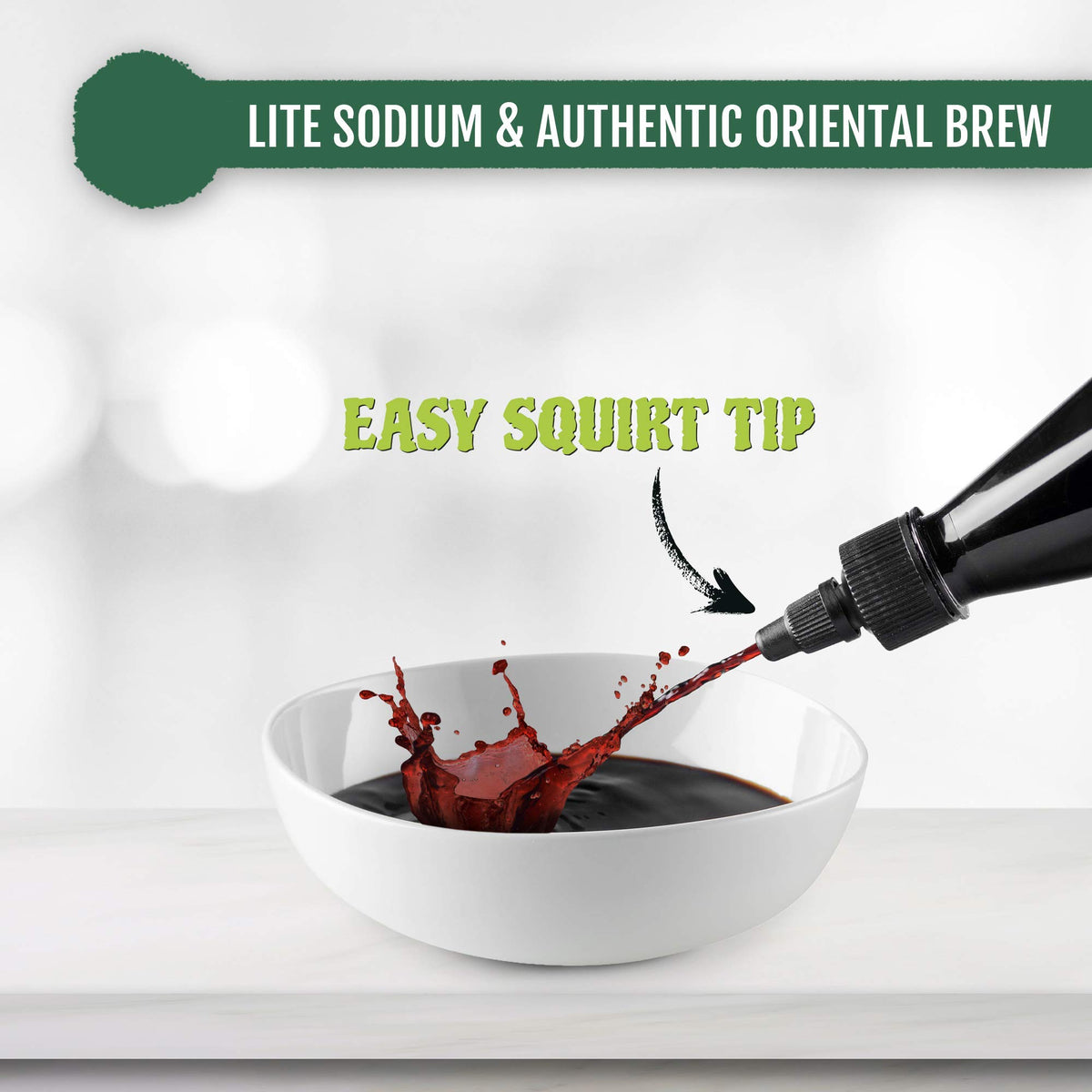 Best of Thailand Lite Soy Sauce, Low Sodium, 23.65 Fl Oz (Pack of 2), Authentic Asian-Brewed Marinade