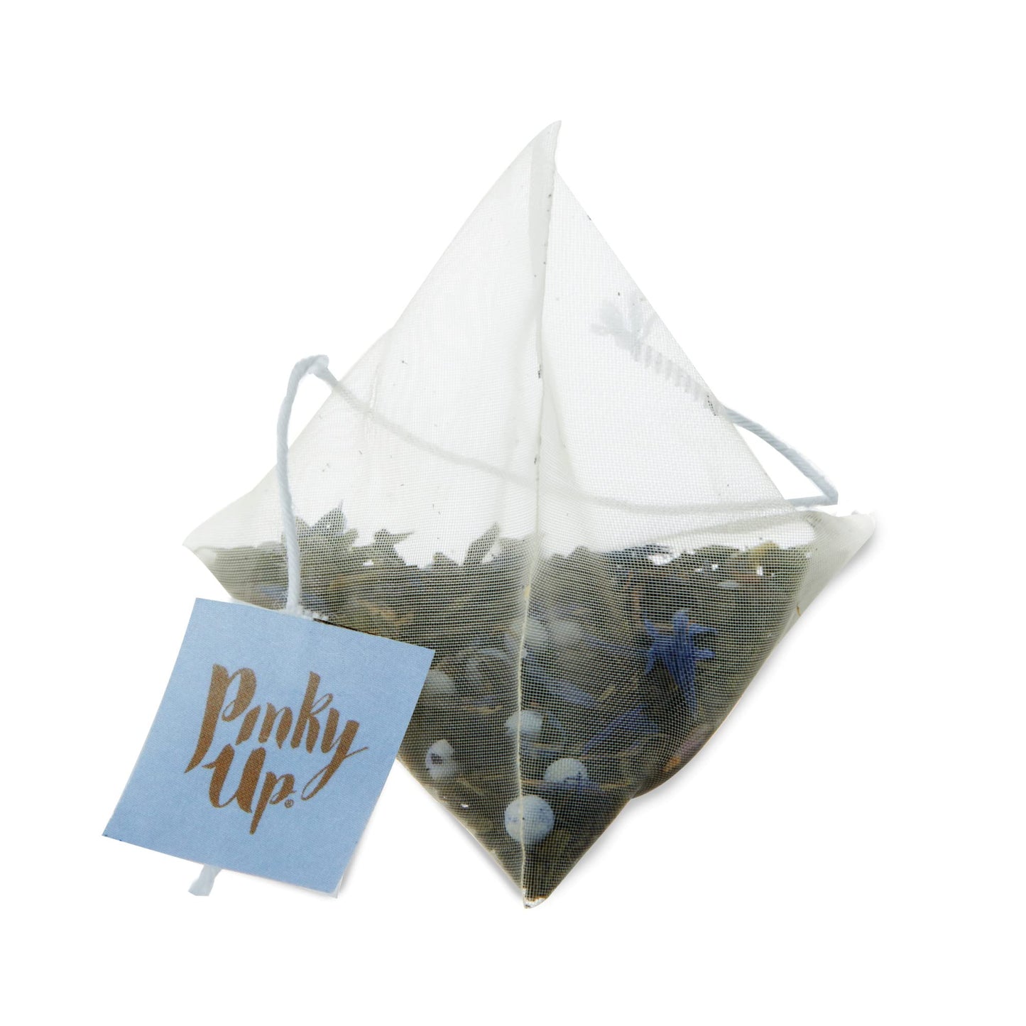 Pinky Up Butterfly Boba Tea Sachets - Low Calorie Whole Leaf Green Tea Bubble Tea - Boba Gift 12 Biodegradable Tea Bags