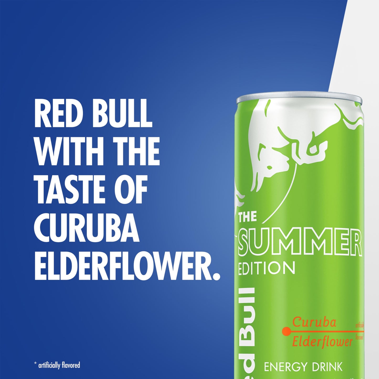 Red Bull Green Edition Curuba Elderflower Energy Drink, 12 Fl Oz, 4pk, Model RB242814