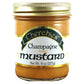 Cherchies Champagne Brand Mustard, 8 Ounce, Pack of 1, Gourmet Condiment