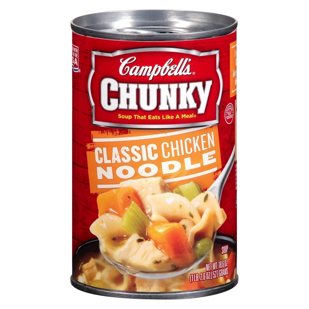 Campbell s Chunky Classic Chicken Noodle Soup (Pack of 8)