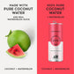 PURE COCONUT WATER 100 Pure Coconut Water - Low Calorie, Naturally Sweet, Non-GMO - 11 Fl Oz, Pack of 12