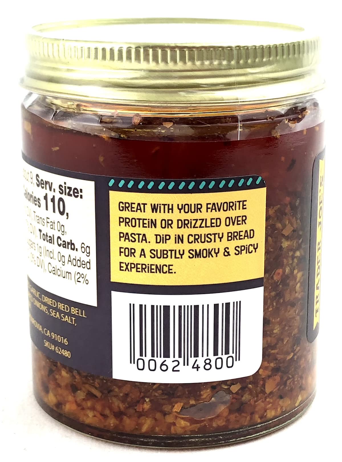 Trader Joe s Chili onion Crunch,1 Pack ( 6 ounce)