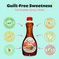 Scrummy Sweet & Buttery Sugar Free Pancake Syrup - Zero Sugar, 0g Net Carbs, Diabetic Friendly, Keto Certfied Breakfast Syrup fo