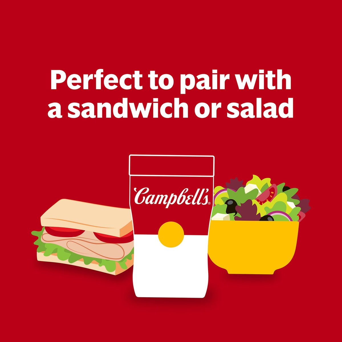 Campbell'S Sipping Soup, Chicken Soup & Star Shaped Pasta, 10.75 Ounce Microwavable Cup