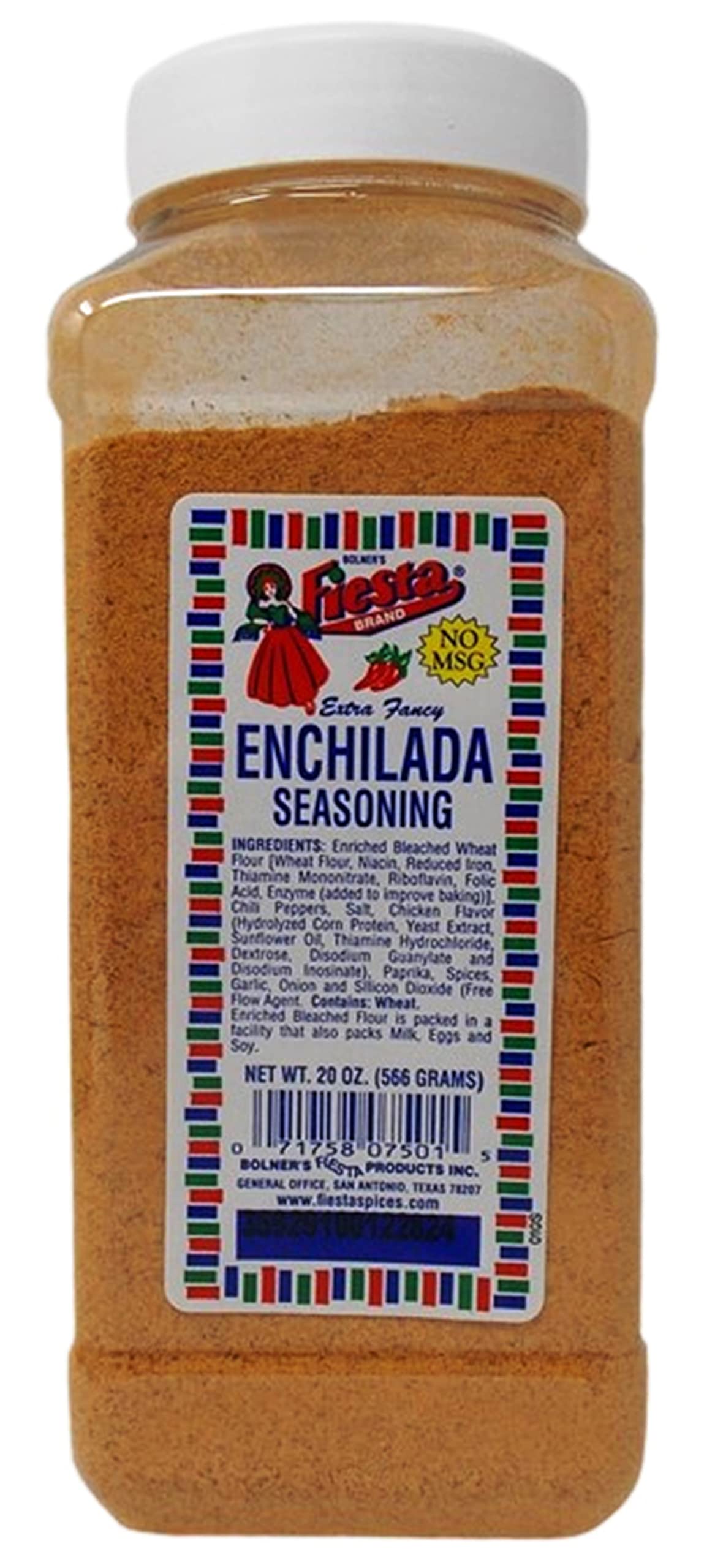 Bolners Fiesta Enchilada Seasoning, Extra Fancy, 20 Oz, Pack of 1