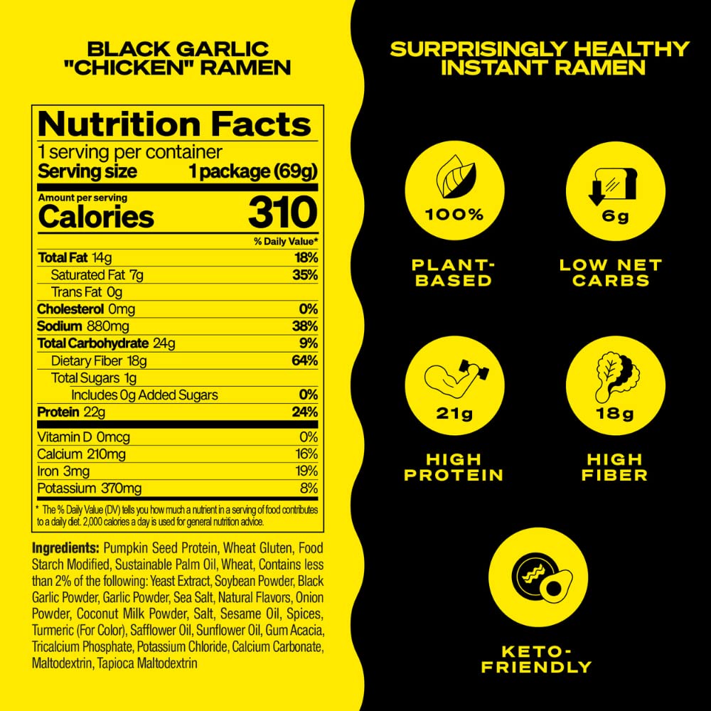 Immi Black Garlic Chicken Ramen  2.4 OZ