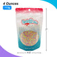 Colors Of The Garden Pastel Nonpareils - 4 Oz Resealable Standup Candy Bag - Nonpareils In Pastel Colors - Yellow, Pink, Green,