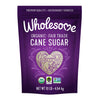 Wholesome Sweeteners 10-Pound Organic Cane Sugar, Fair Trade, Non Gmo, Gluten Free, Pure & Vegan, For Baking And Sweetening