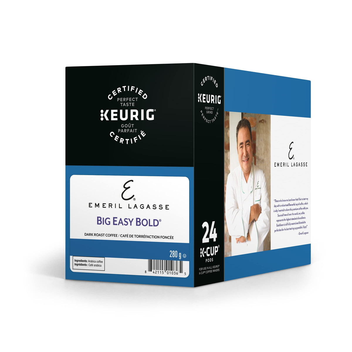 Emeril'S Big Easy Bold Coffee Keurig Single-Serve K-Cup Pods, Dark Roast Coffee, 24 Count