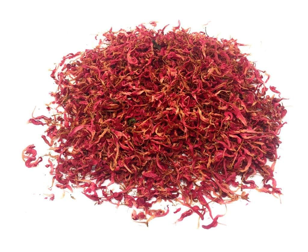 Naturegrail Wild Bergamot Petals - Edible Dried Beebalm - 0.1oz/3g - Rare Tea & Salad Ingredient
