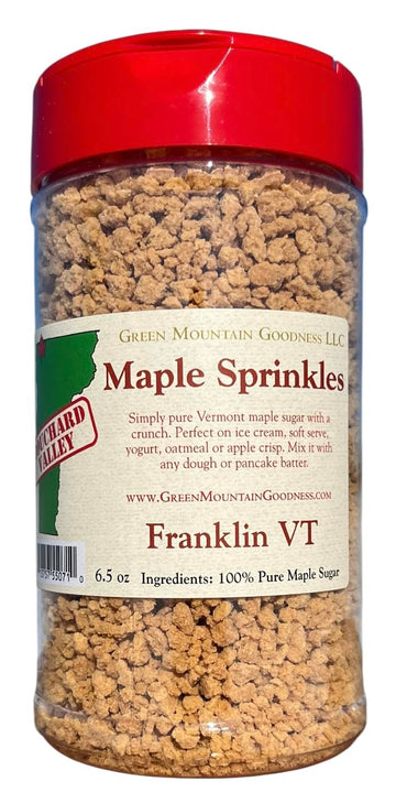 Green Mountain Goodness, Pure Vermont Maple Sprinkles Crunch (Perfect Yogurt & Ice Cream Topping)