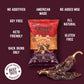 Field Trip Gluten Free Pork Rinds, Paleo And Keto Friendly Airy Puffs, Crunchy High Protein Snacks, Low Carb Snack From Back Pork Skins, 1Oz Bag, 6 Pack, Sweet Chipotle, Holiday & Christmas Gift Item