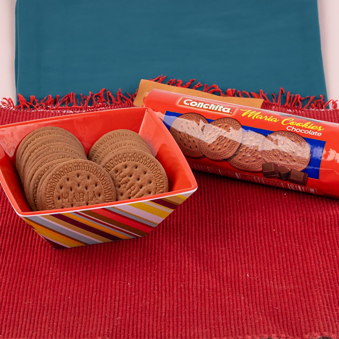 Conchita Chocolate Maria Cookies - Versatile Snack, Dessert, or Breakfast Food - 7 oz (Pack of 4)