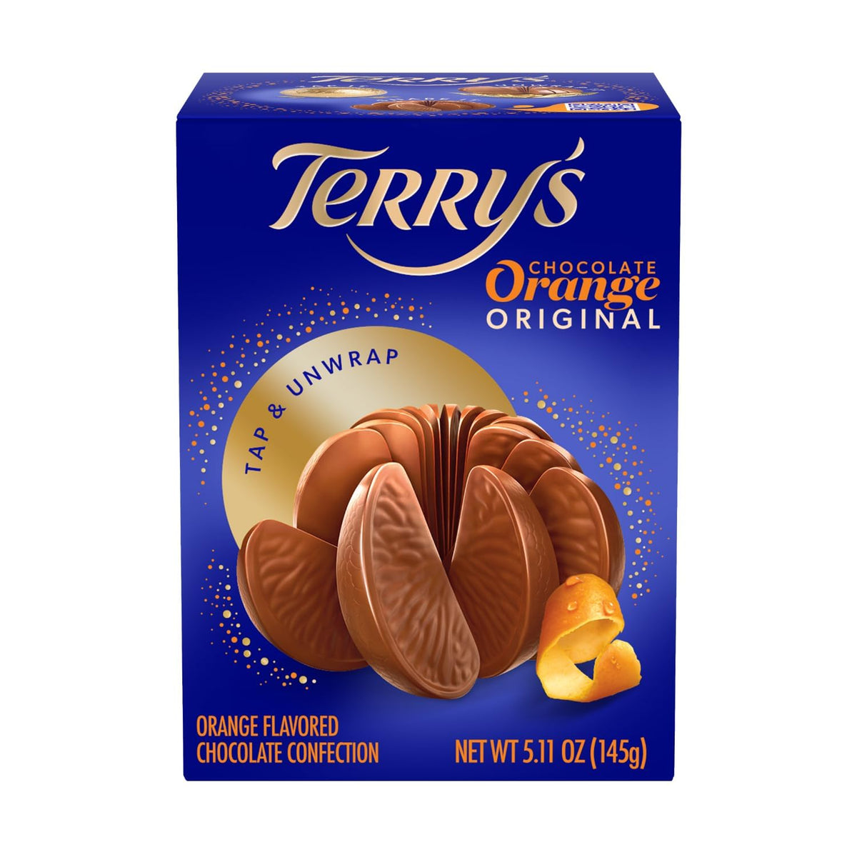 Terrys Milk Chocolate Oranges Delicious Tasting Chocolate - Stocking Stuffer and Party Favors - Great for Sharing with Friends and Family