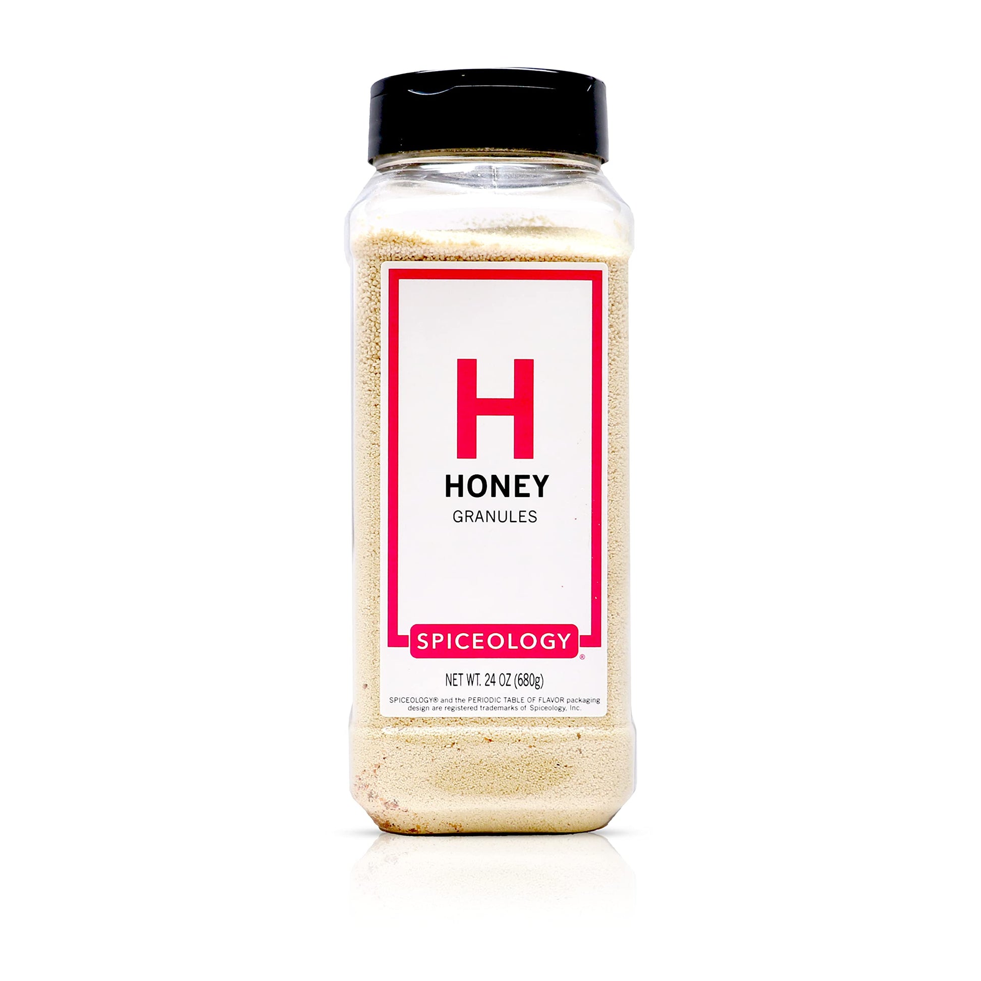 Spiceology - Honey Granules - Great for Baking- Granulated Honey - Honey Powder - Spices and Seasonings -24 oz