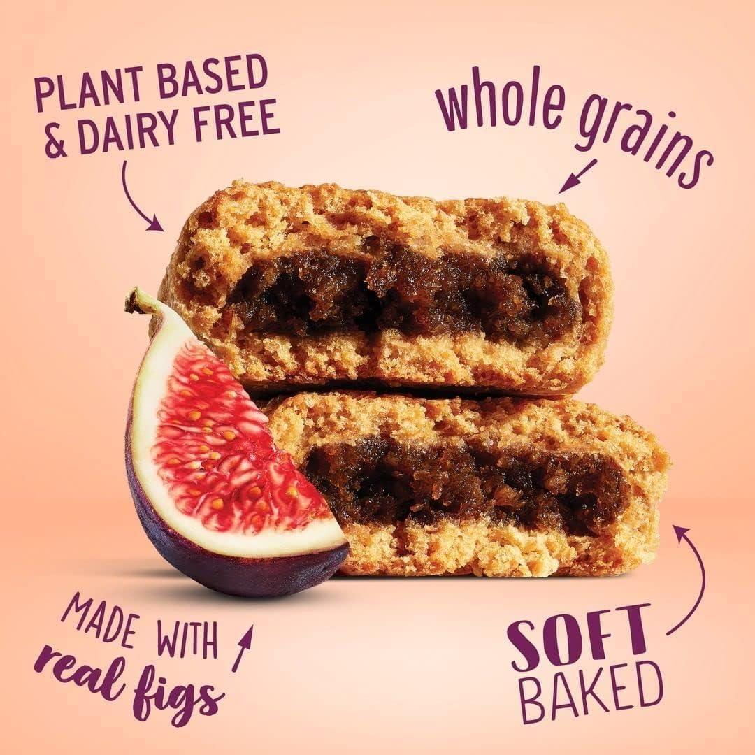 Natures Bakery Fig Bar - 40 Count Pack, 5 LBS, Soft Baked, Whole Grain, Vegan Snack