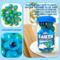 APEXY Gummy Candy with Fruity Liquid Center, Fat Free, Space-Themed, Large 11.42oz, Great for Halloween and Parties