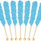 Buffalo Bills Cotton Candy (Light Blue) Rock Candy On A Stick (36-Ct Tub Rock Candy Crystal Sticks)