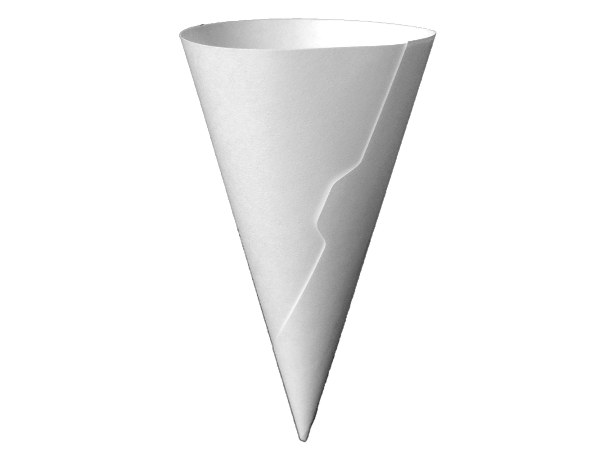 Dot Red Ice Cream Cone Jackets - Recyclable Paper, Medium (200 Pack), Red, Model MCD120