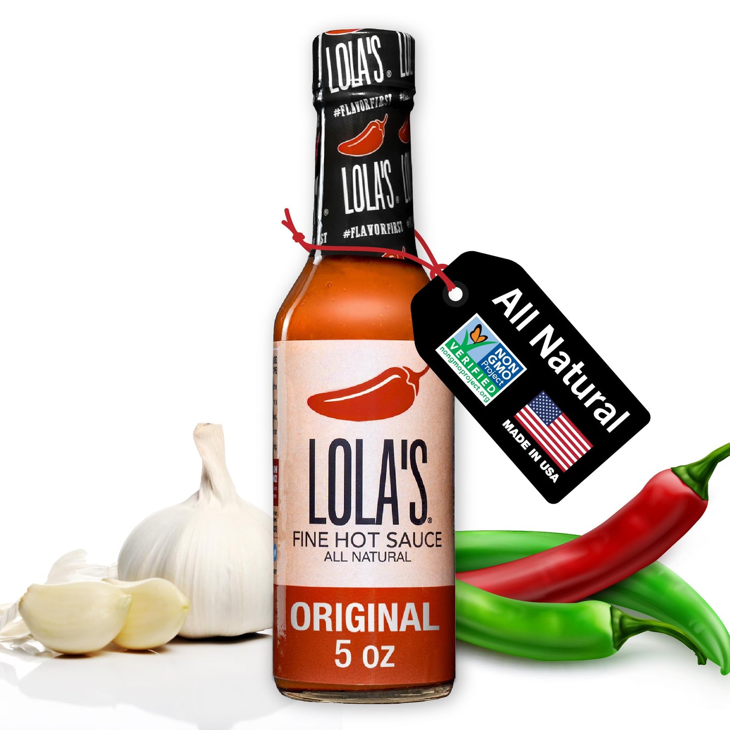 LOLAS HOT SAUCE ORIGINAL ( 12 X 5 OZ   )