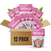AshaPops Himalayan Pink Salt Flavored Popped Water Lily Seeds, 0.5 oz (Pack of 12) - Gluten-Free, Vegan, Paleo, Nut-Free, Corn-F