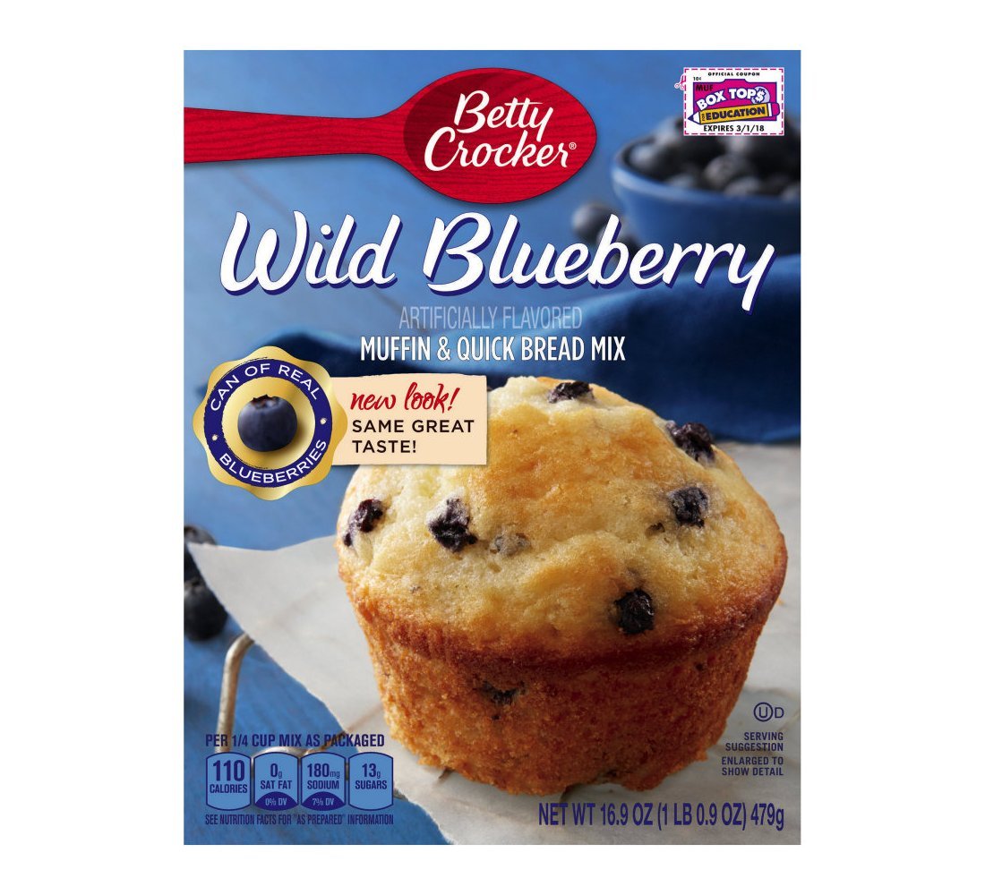 Wild Blueberry Muffin Mix - 12 Box Case