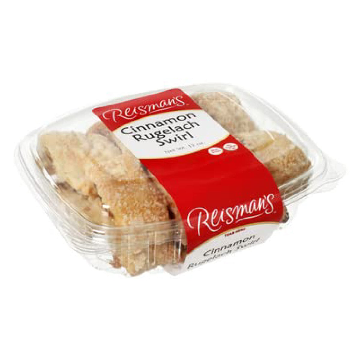 Reisman'S Bakery Cinnamon Rugelach Swirl, Delicious Bakery Food, Ou Kosher-Certified Dessert, Fresh Teatime Accompaniment, Dairy