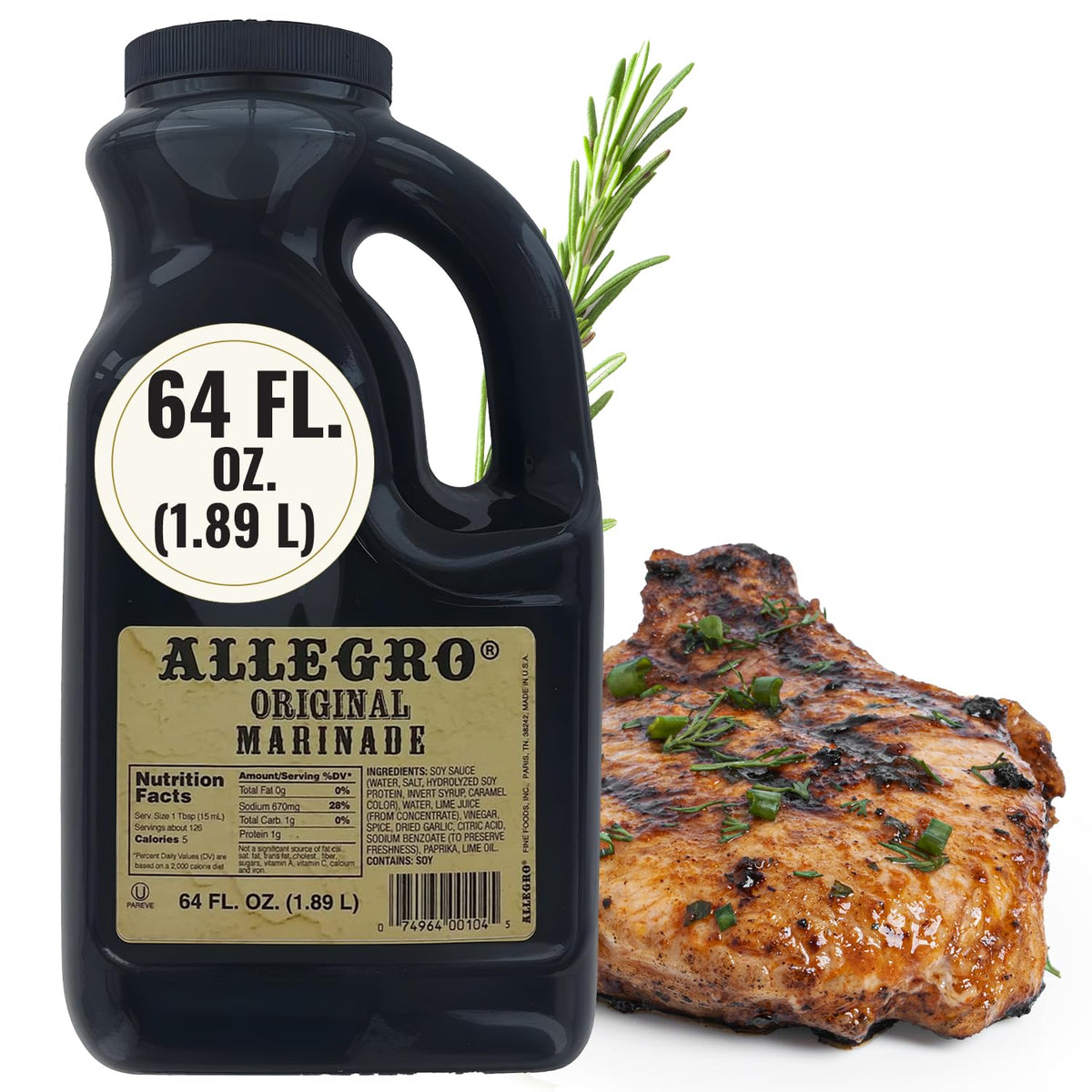 ALLEGRO - The Marinate Everything Marinades - Original 64 oz, Pack of 1