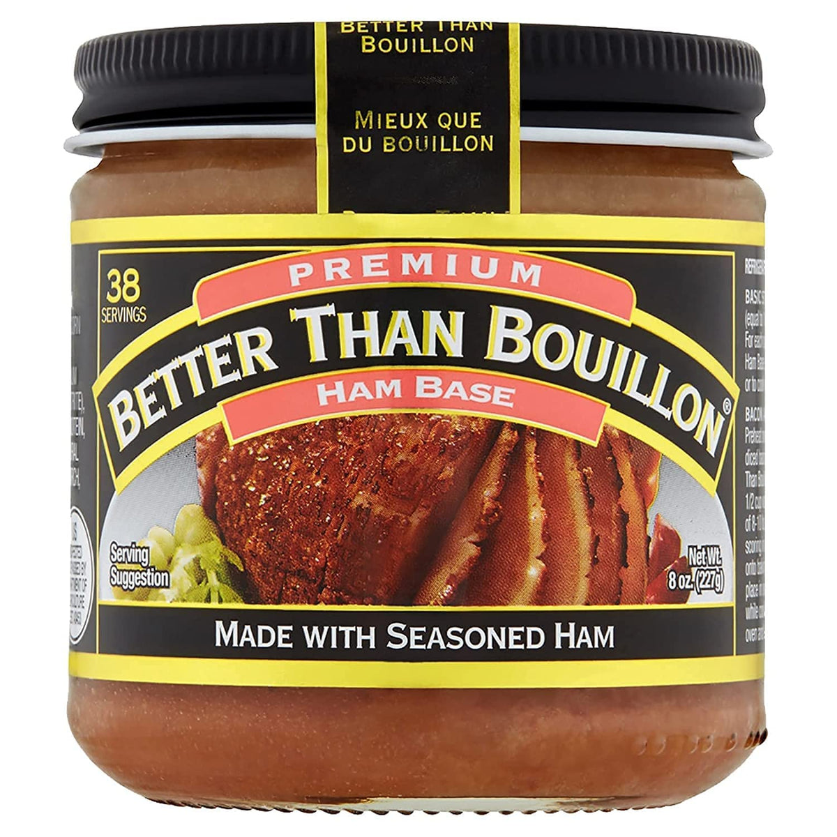 Better Than Bouillon Premium Ham Base, Blendable Flavor, 8 Ounce (Pack of 3)