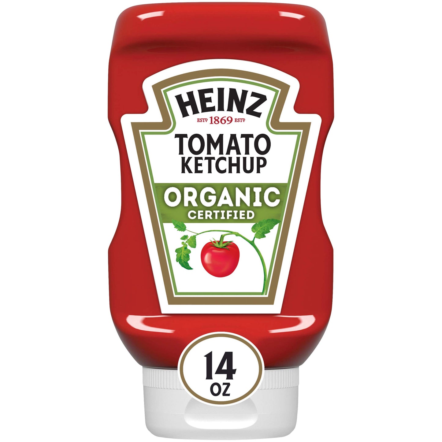 Heinz Organic Tomato Ketchup (14 Oz Bottles, Pack Of 6)